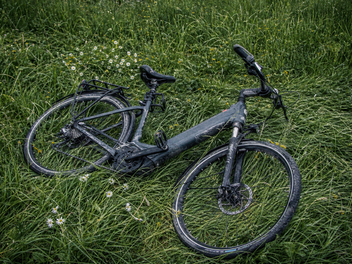 Fahrrad-Unfall