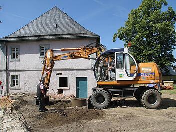 Komplett umgebaut wird derzeit der Pressecker Kindergarten.Dort entsteht eine Krippe mit zwölf Plätzen. Die Kosten des Projekts belaufen sich auf über eine Million Euro. Fotos: Sonja Adam