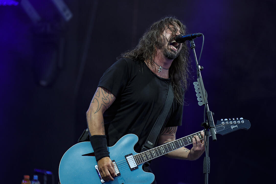 Die Foo Fighters bei Rock im Park 2018.