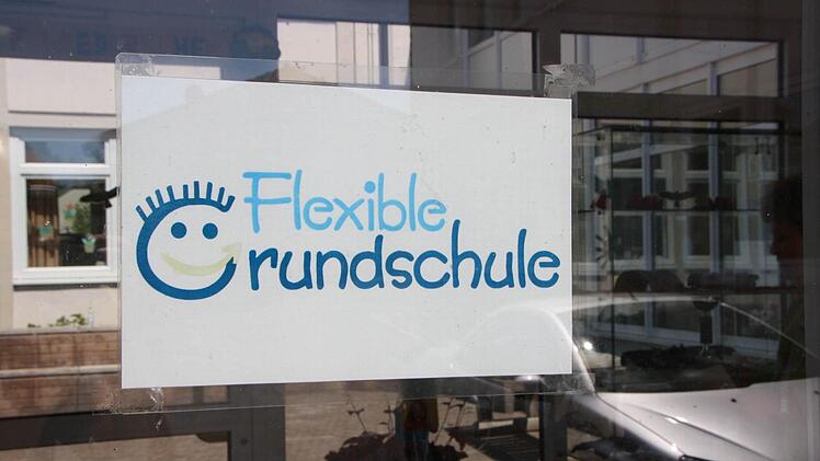 Das flexible Konzept wird in Dittlofsroda überall angekündigt. Foto: Ralf Ruppert