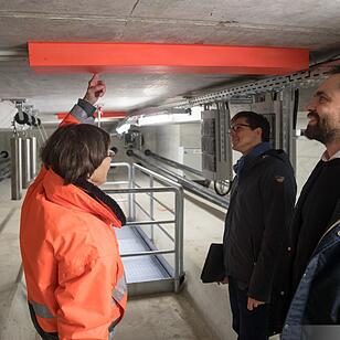 "Intelligente" Autobahnbrücke bei Nürnberg an zwischen A3 und A9