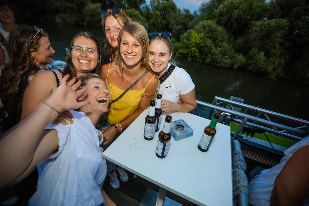 Auf drei Decks ging ordentlich die Post ab!