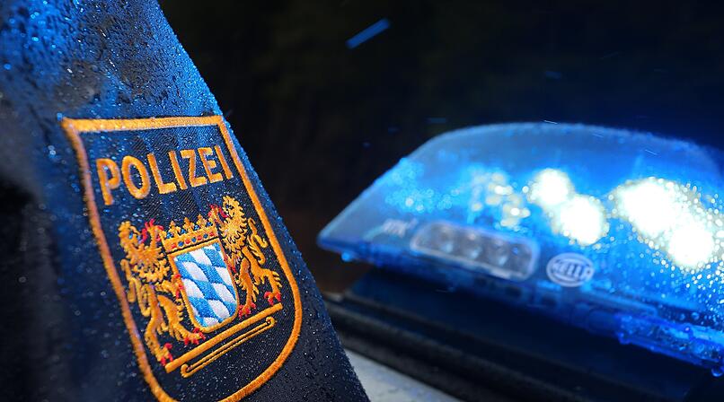 Polizei Bayern Symbol Uniform Blaulicht