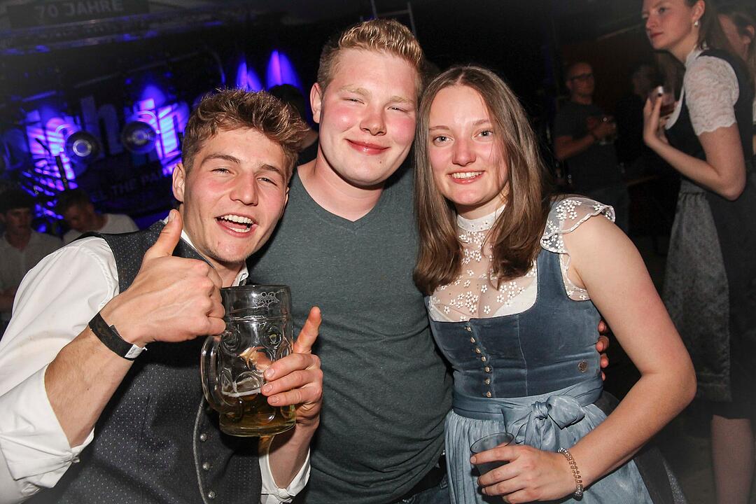 Die Partyband "highline" sorgte f&uuml;r gute Stimmung.