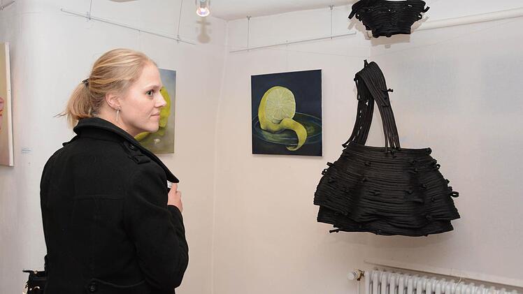 Kunstausstellung zum Thema "Opulent" des Kulmbacher Kunstvereins. Foto: Dagmar Besand