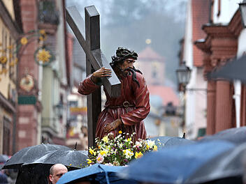 Karfreitag - Prozession in Lohr am Main
