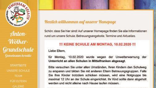 Die Anton-Wölker-Schule informierte  auf ihrer Homepage.