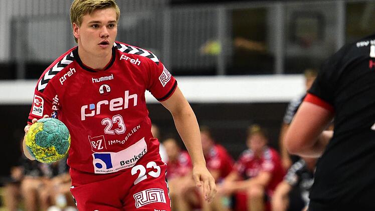 Konzentriert: Falk Kolodziej erzielte zwei Treffer bei der Niederlage des HSC gegen Eisenach. Foto: Anand Anders