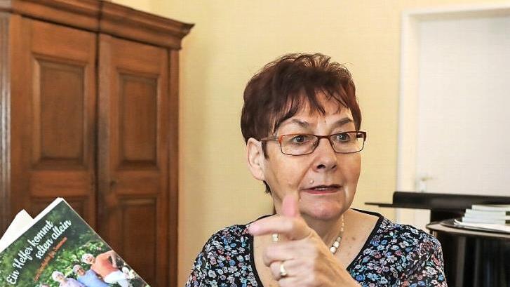 Wiltrud Weltzer spricht über ihr neues Buch. Foto: Barbara Herbst
