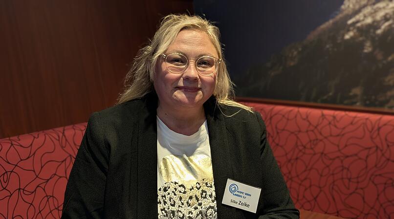 Silke Zoike engagiert sich ehrenamtlich beim Hospiz-Verein Bamberg. Heute bezeichnet sie das als ihre Berufung.