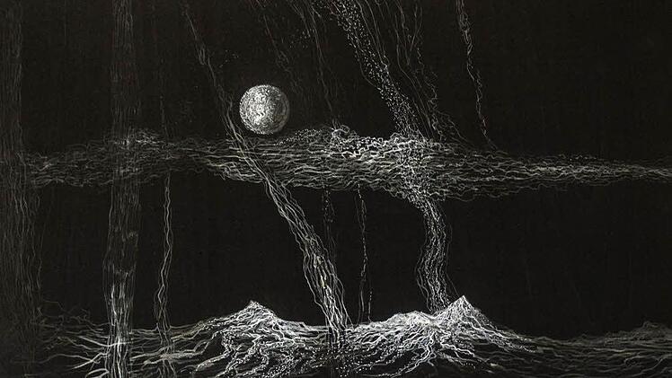 "Nachtstück": Ansgar Skiba stellt im Kunstverein Coburg aus. Foto: Jochen Berger