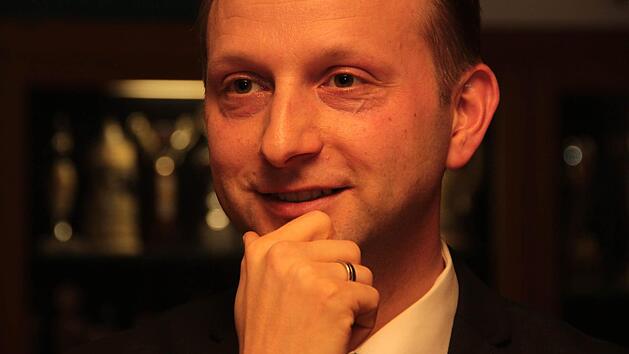 Robert Bosch bei seinem Wahlkampfauftakt. Foto: Jürgen Gärtner