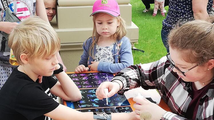 Mit vielen Aktivitäten wurden die Kinder bei Laune gehalten.Sigismund von Dobschütz