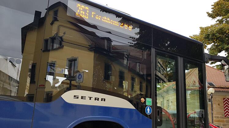 Der Busverkehr in der Stadt wird zunehmen, ein 20- Minuten-Takt wird für das Oberzentrum Forchheim das Mindeste sein. Foto: Ekkehard Roepert