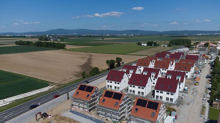 Fl&auml;chenverbrauch in Hessen - Neubausiedlung