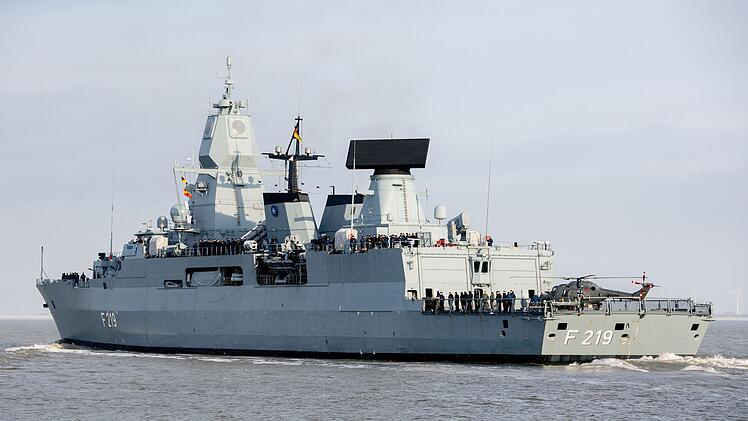 Fregatte &laquo;Sachsen&raquo; l&auml;uft zu Nato-Einsatz aus