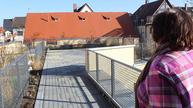 Ein Highlight: die Dachterrasse