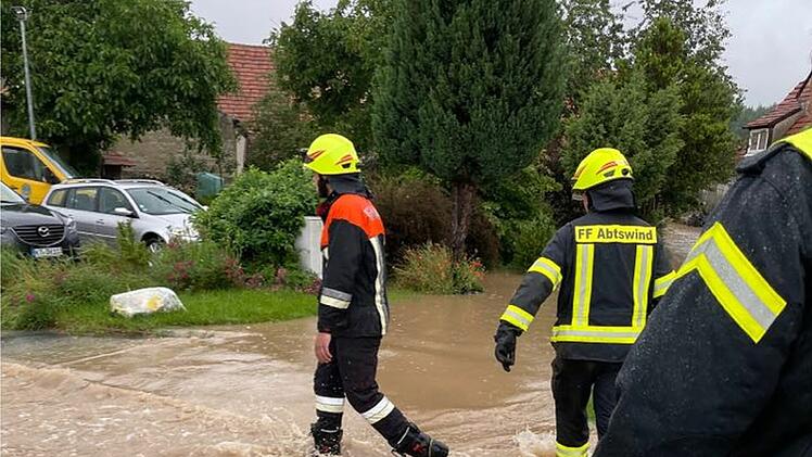 Hochwasser in Wiesentheid