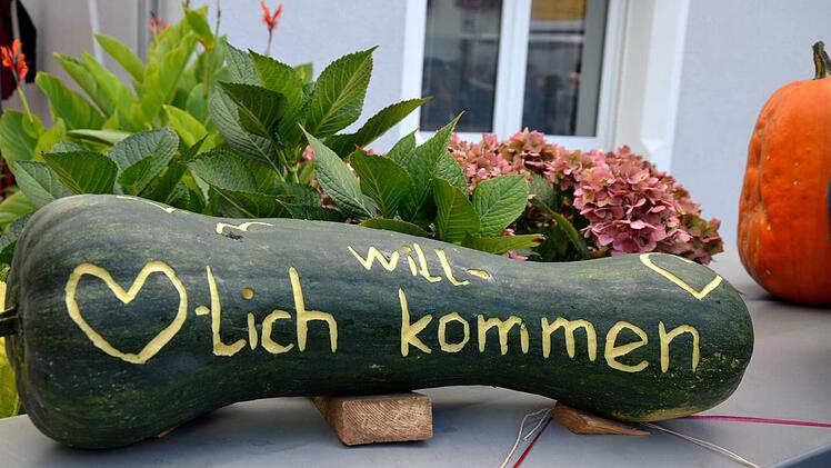 Eindrücke vom Kürbisfest in Altendorf. Foto: Andrea Spörlein
