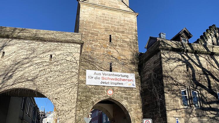 Coburger gedenken am Tag der Heiligen drei Könige den Corona-Toten.