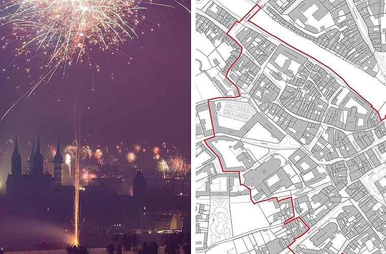 Bamberg verschärft Feuerwerksregeln für Silvester 2025 - Verbotszonen
