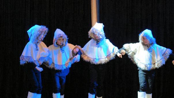 Beim Showtanz traf man EskimosSusanne Deuerling