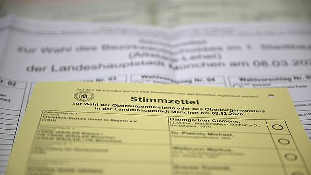 Kommunalwahl in Bayern am 8. M&auml;rz 2026