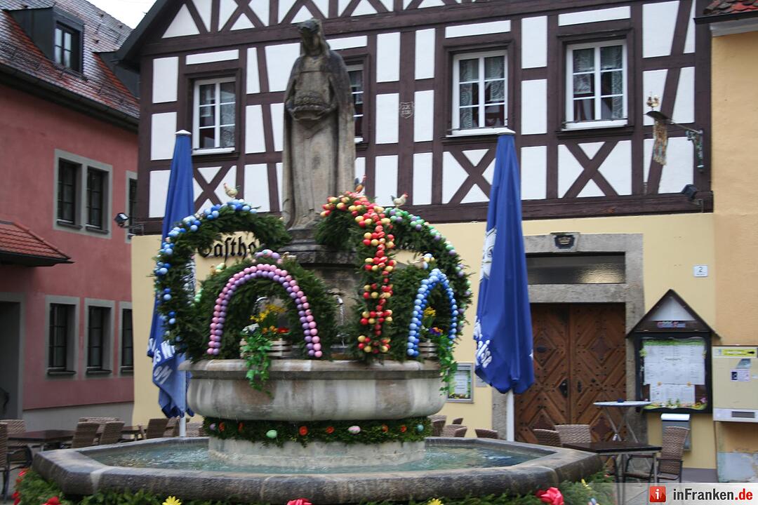 Osterbrunnen in der Fränkischen Schweiz