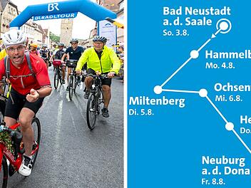 Anfang August ist es wieder soweit: Die traditionelle BR-Radl-Tour geht in die nächste Runde.