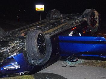 Das Unfallfahrzeug. Foto: Marco Meißner