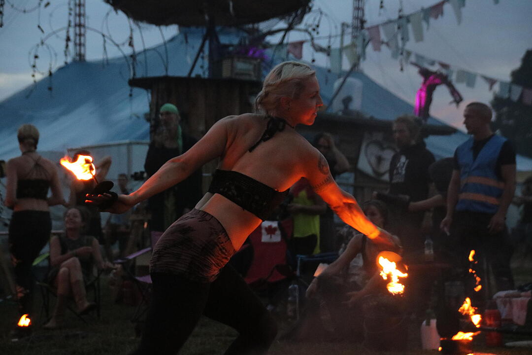 Klangtherapie 2017 - Die Feuershows