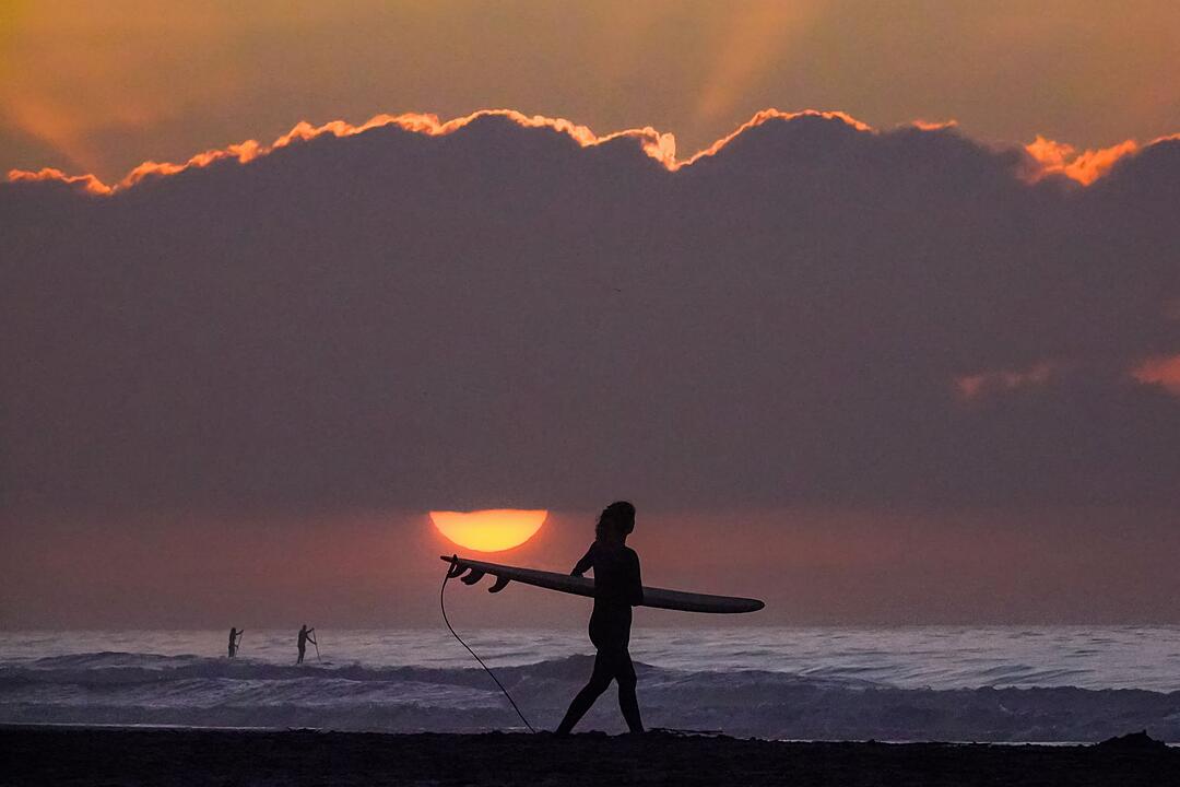 Sonnenaufgang &uuml;ber der Isle Of Palms