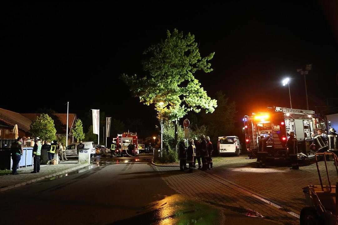 Brand in Hagenbüchach