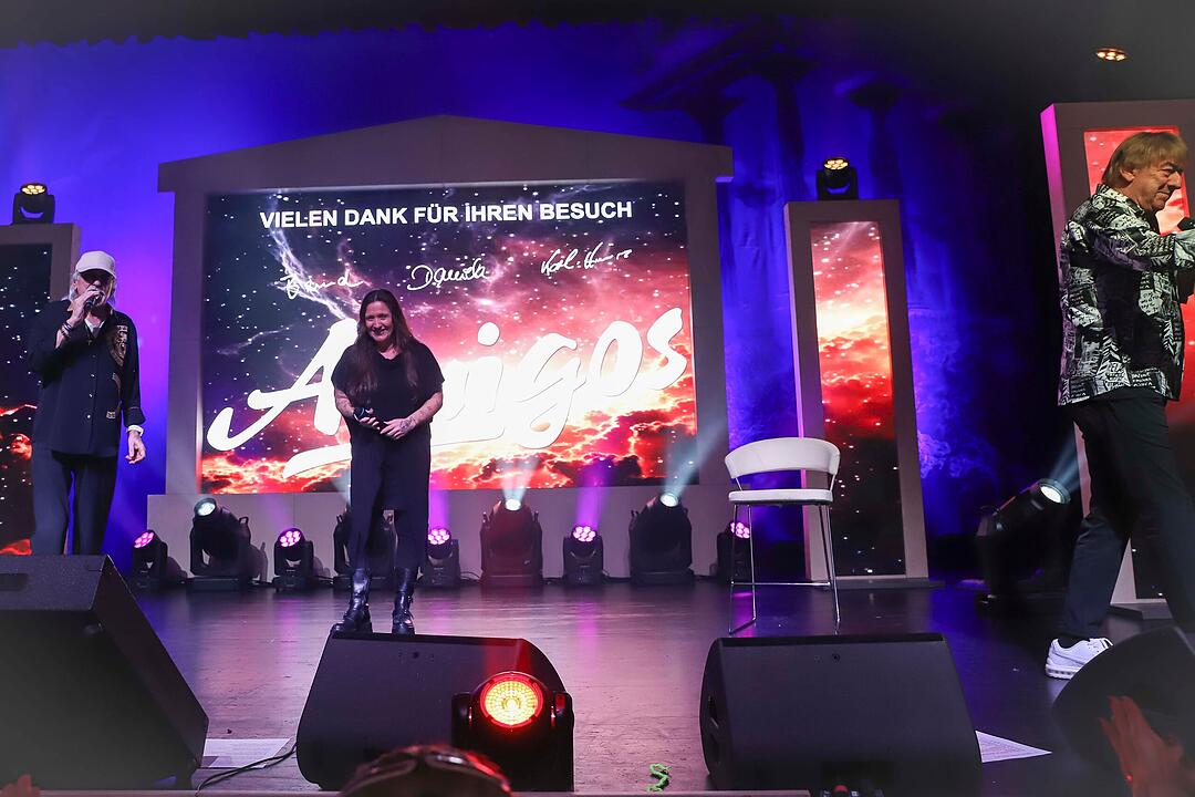 Das erfolgreichste Schlager-Duo Europas war in Kulmbach zu Gast.