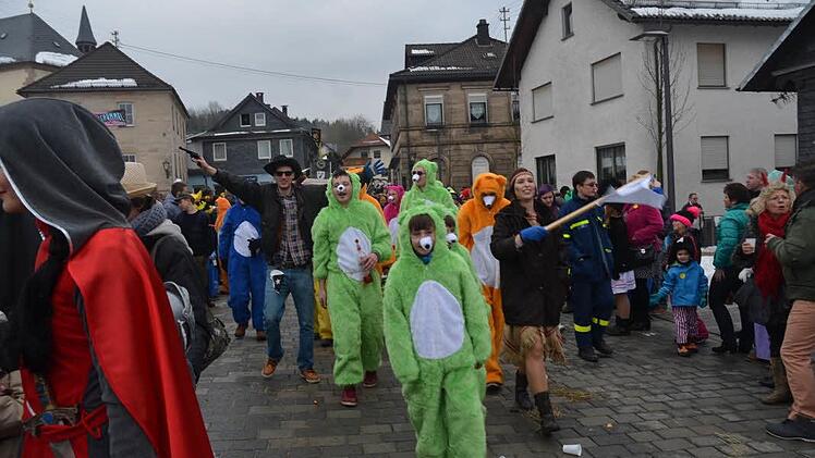 Die Rothenkirchener Narren. Foto: Hofmann