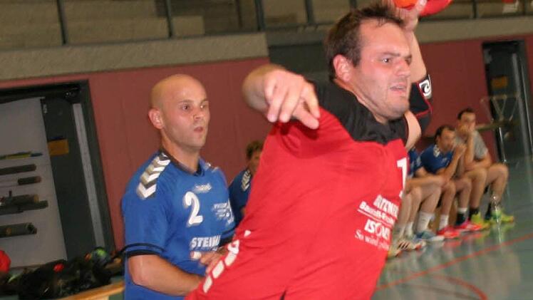 Viel Durchschlagskraft entwickelte Kevin Aumüller auf der Außenposition und erzielte sechs Treffer.