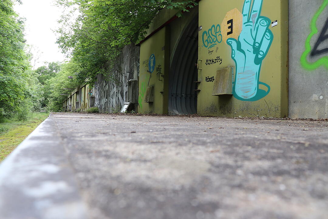 Lost Place US-Waffenbunker im Wald