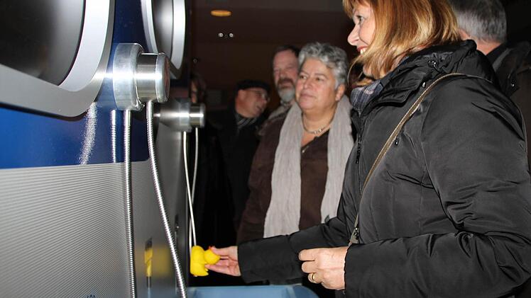 Auch Karin Bauer von der Tourist-Info kommt zum Zug.