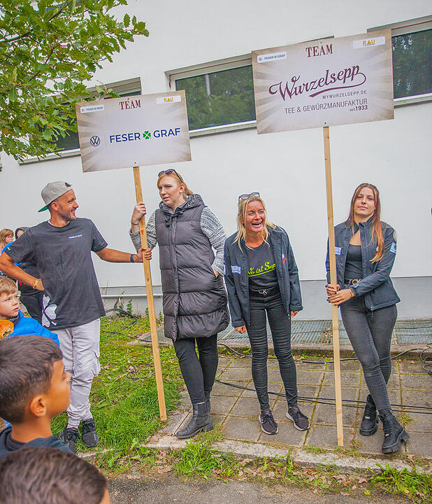 Viele verschiedene Kisten und rasante Fahrten sorgten für Begeisterung!