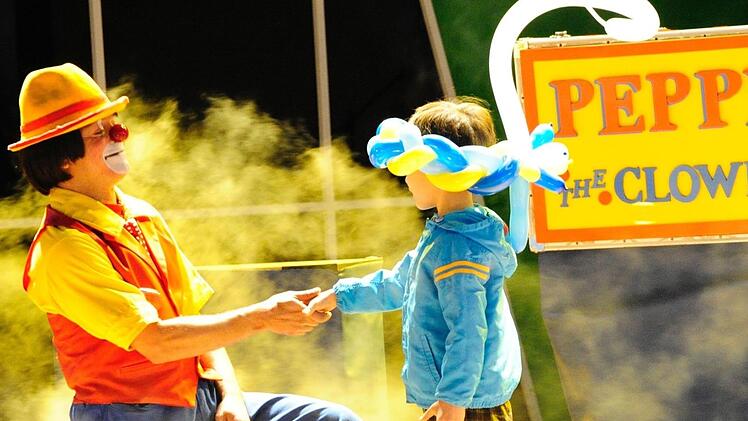 Peppi The Clown zaubert Klein und Groß ein Lächeln ins Gesicht. Foto: PR