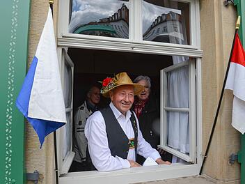 Mit Pankraz Deuber blickt ein waschechter Vertreter seiner Zunft aus dem G&auml;rtner- und H&auml;ckermuseum in Bamberg.  Fotos: Ronald Rinklef