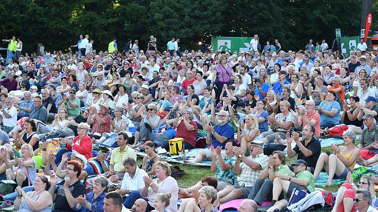 Ein bisschen Woodstock, ein bisschen Picknick: Banz hat Charme.