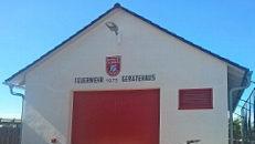 Das Feuerwehrhaus Foto: p