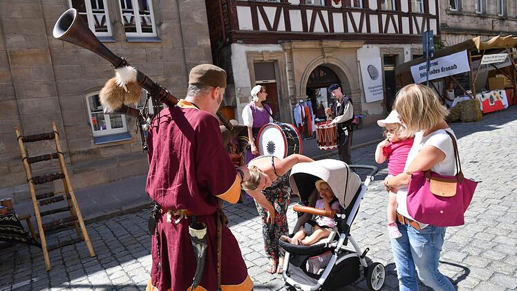 Impressionen vom Historischen Stadtspektakel: Ein Streifzug durch die obere Stadt. Foto: Ronald Rinklef