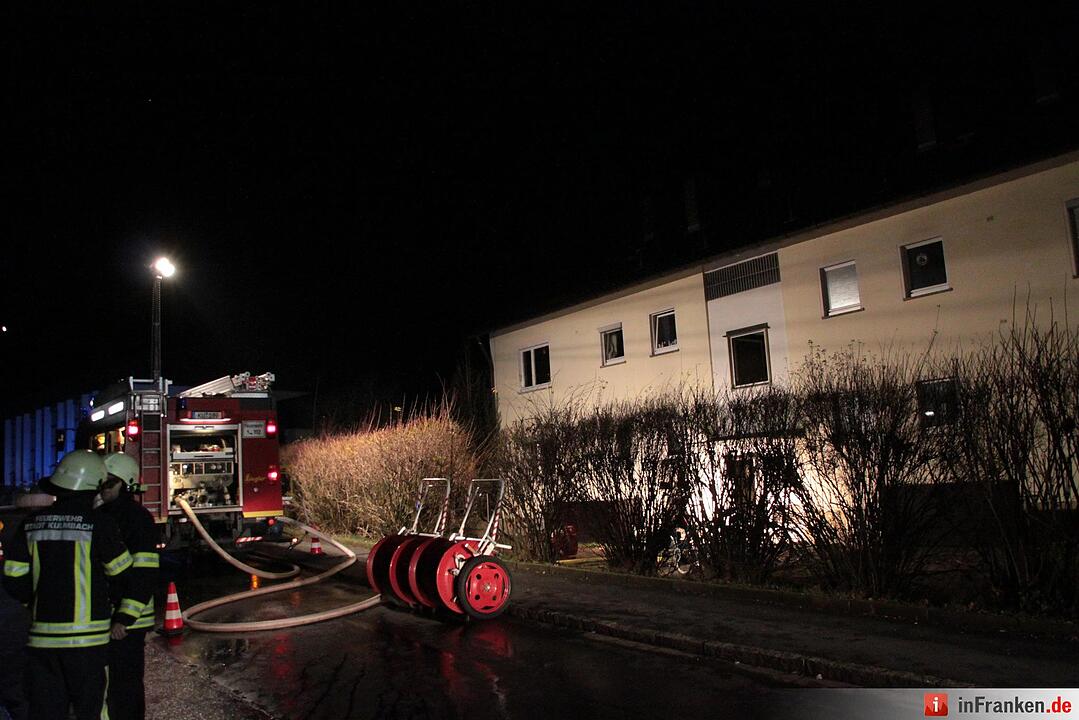Brand im Asylheim Kulmbach: Großeinsatz