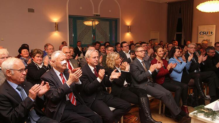 Viele Besucher und Ehrengäste kamen zu der Festveranstaltung in den "Klenze-Saal".