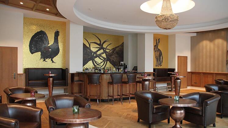 Die neu gestaltete Atrium-Lounge; Foto: Ulrike Müller