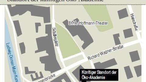 Am Bamberger Schillerplatz, im Amt für Ernährung, Landwirtschaft und Forsten, wird die Akademie angesiedelt.