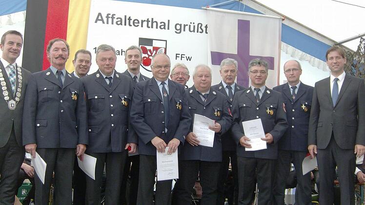 125-Jahr-Feier der FFW Affalterthal. Foto: Petra Malbrich