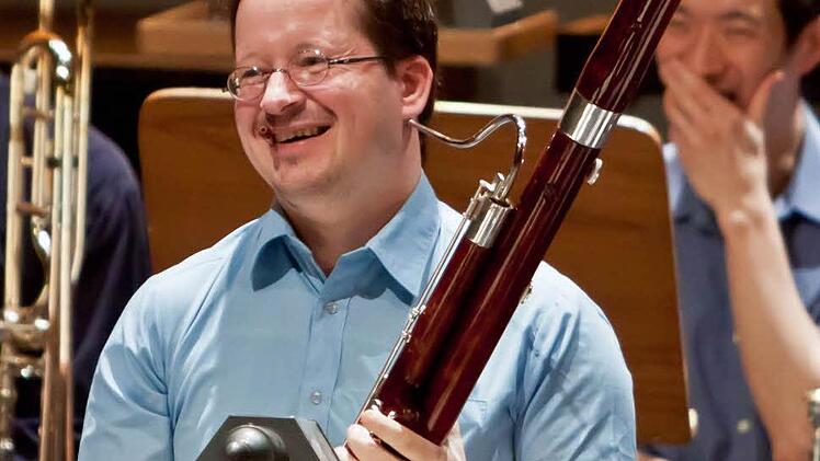 Das Fagott (im Bild: Johannes Donhauser) spielt eine wichtige Rolle im "Zauberlehrling".